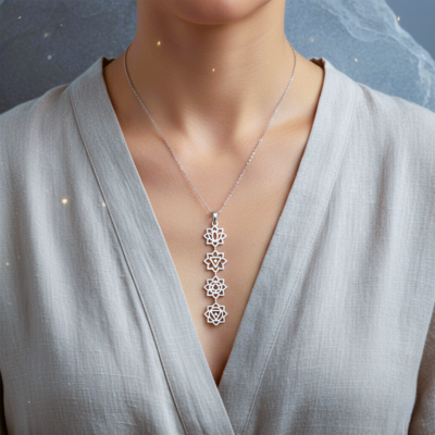 Colar Equilíbrio Celestial 7 Chakras