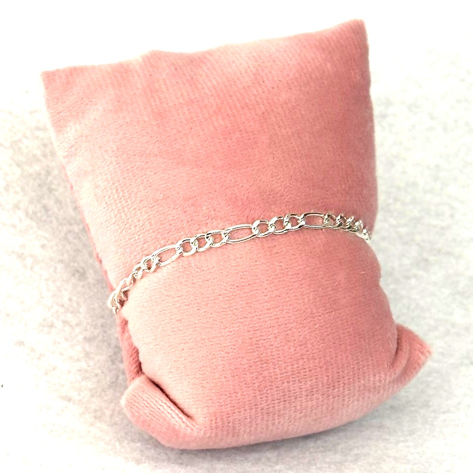 Pulseira Prata 925 Masculina e Feminina – Modelo Grumet Fino Pulseira Prata 925 Masculina e Feminina – Modelo Grumet Fino