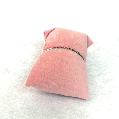 Pulseira Prata 925 Elo Box Feminina