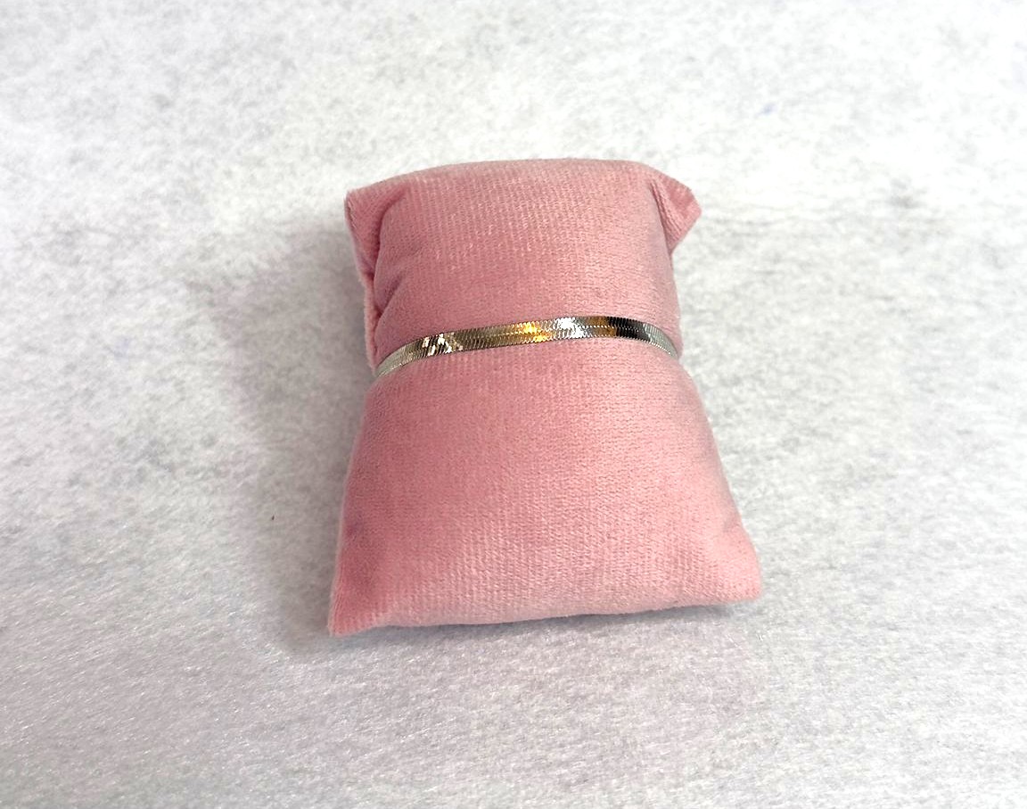 Pulseira Prata 925 Feminina – Fio Rígido Brilho Luxo (16 cm) Pulseira Prata 925 Feminina – Fio Rígido Brilho Luxo (16 cm)