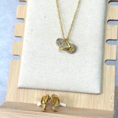 Conjunto Biju com Strass