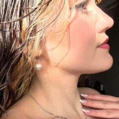 conjunto bijuteria pérola elegante