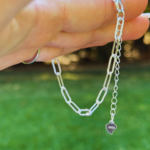 Pulseira Elo Grumet Feminina em Prata 925 – Elos Alongados