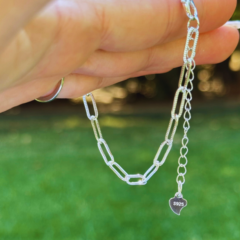 Pulseira Elo Grumet Feminina em Prata 925