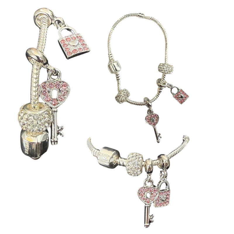Pulseira prata charms – Pulseira em Prata 925