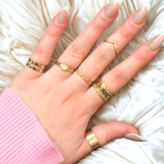 CONJUNTO 9 ANÉIS CHIC