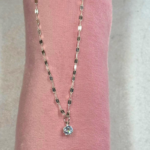 COLAR PONTO LUZ PRATA